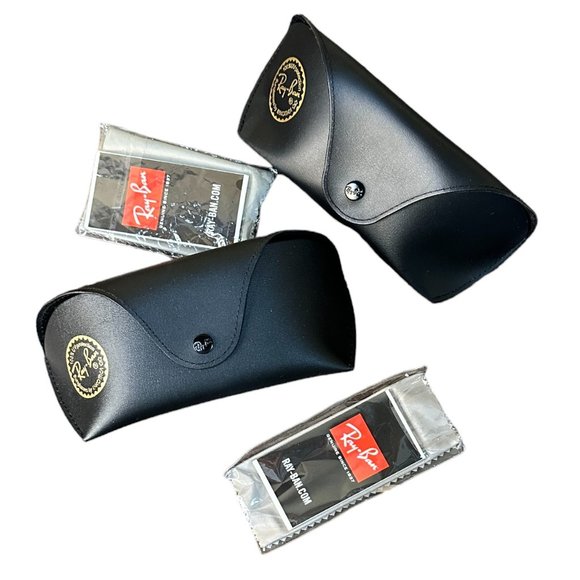 Ray-Ban Other - 2 Brand New Ray-Ban Glasses Sunglasses Loop Cases with cleaning cloth for each